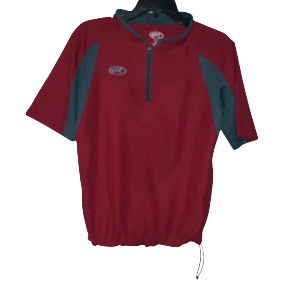 Rawlings Boys Youth Medium Short Sleeve Shirt